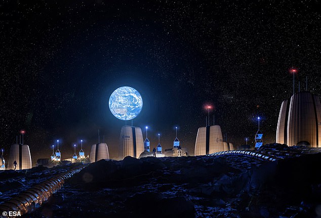 Parte de la nueva misión será construir una colonia sostenible en la luna, donde los ingenieros puedan aprender a usar los recursos lunares.
