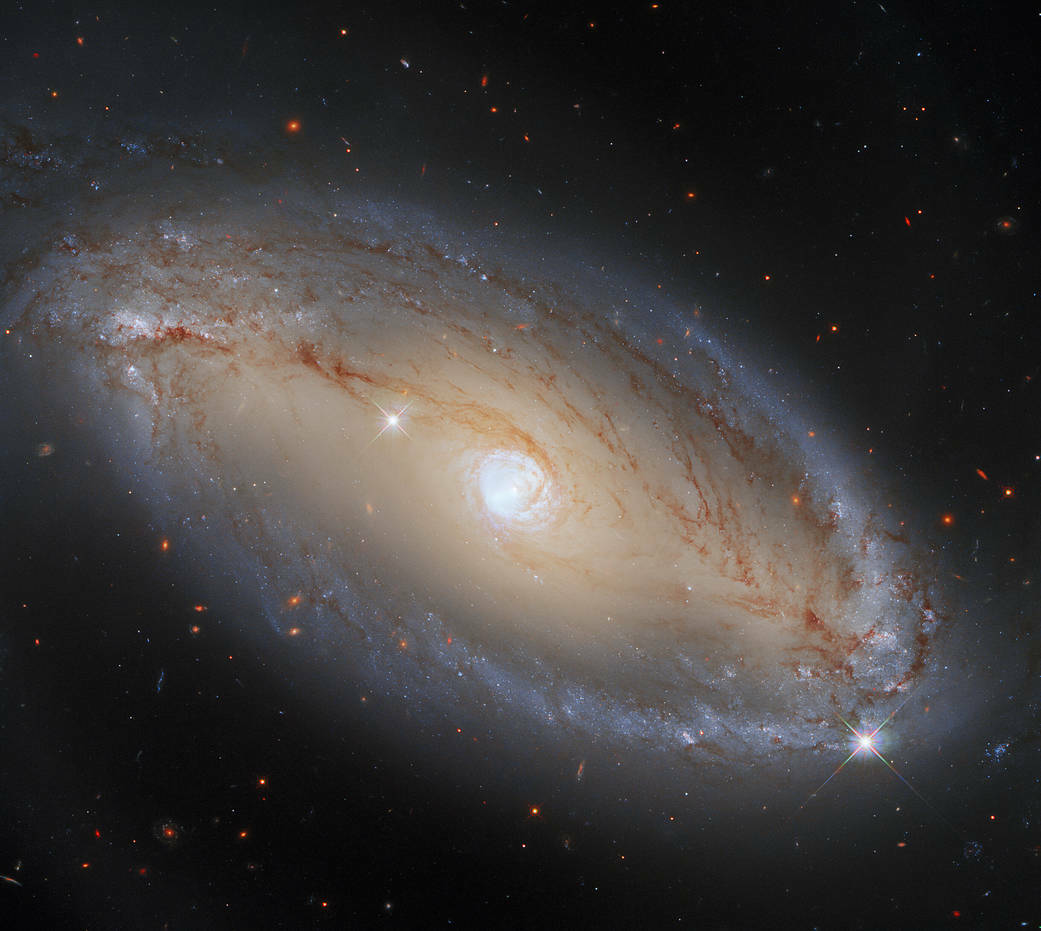 La brillante galaxia NGC 5728.